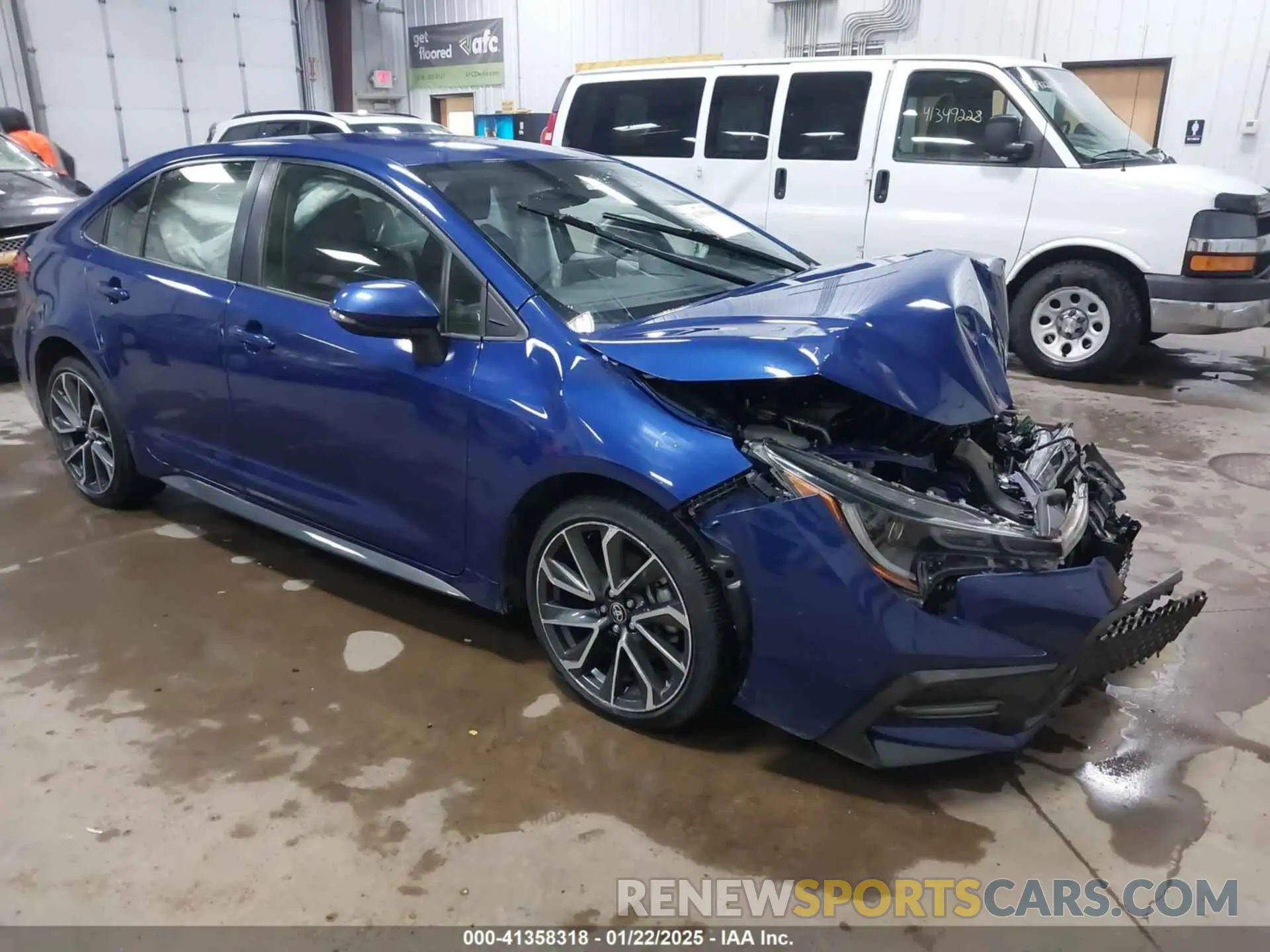 1 Photograph of a damaged car JTDS4RCE6LJ041871 TOYOTA COROLLA 2020