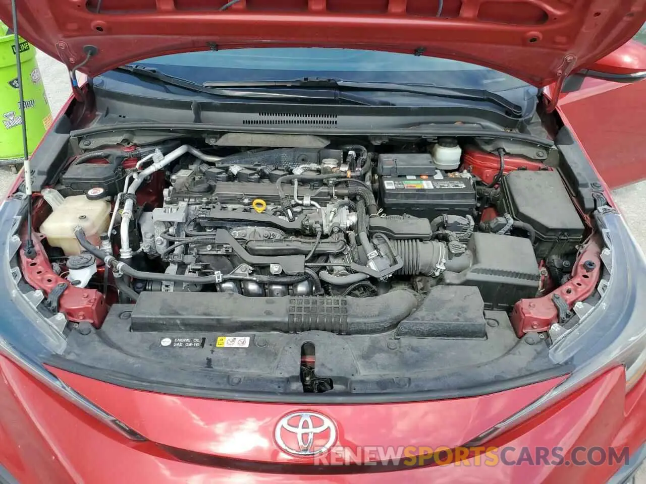 11 Photograph of a damaged car JTDS4RCE6LJ044625 TOYOTA COROLLA 2020