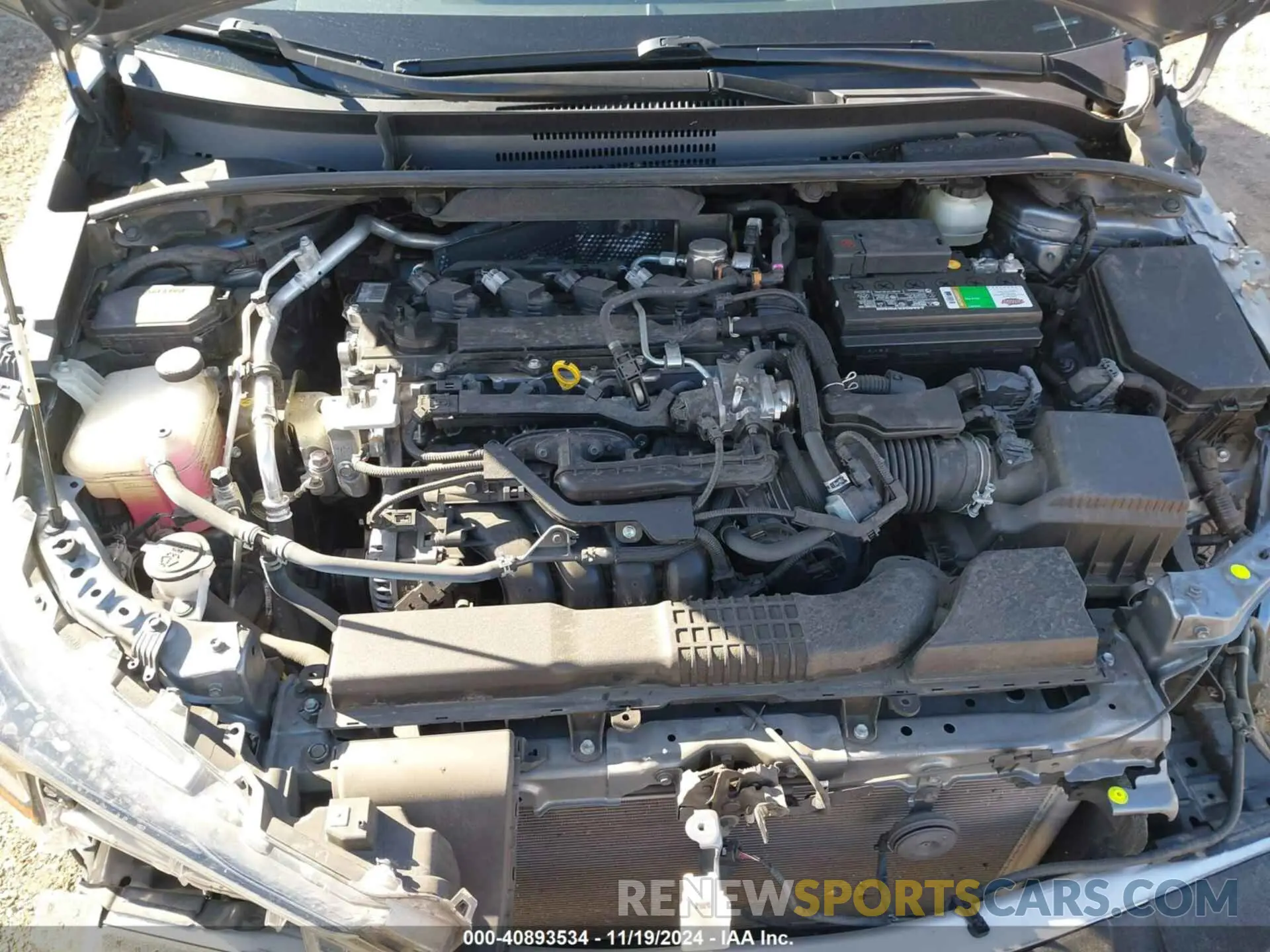 10 Photograph of a damaged car JTDS4RCE6LJ047802 TOYOTA COROLLA 2020