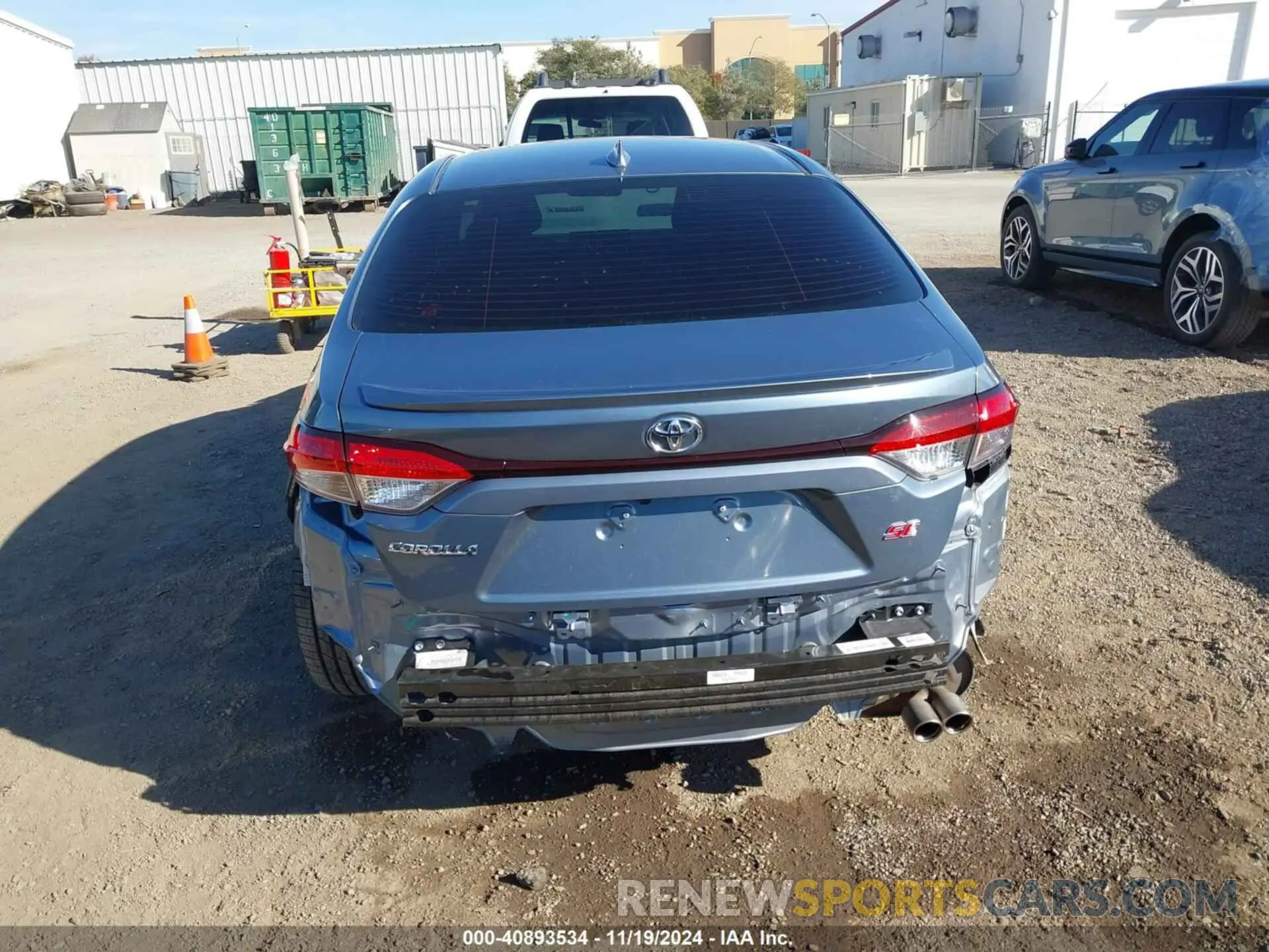 16 Photograph of a damaged car JTDS4RCE6LJ047802 TOYOTA COROLLA 2020