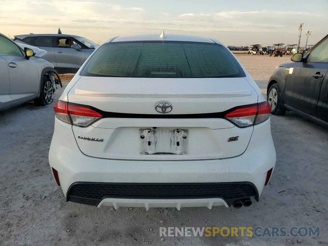6 Photograph of a damaged car JTDS4RCE6LJ050232 TOYOTA COROLLA 2020