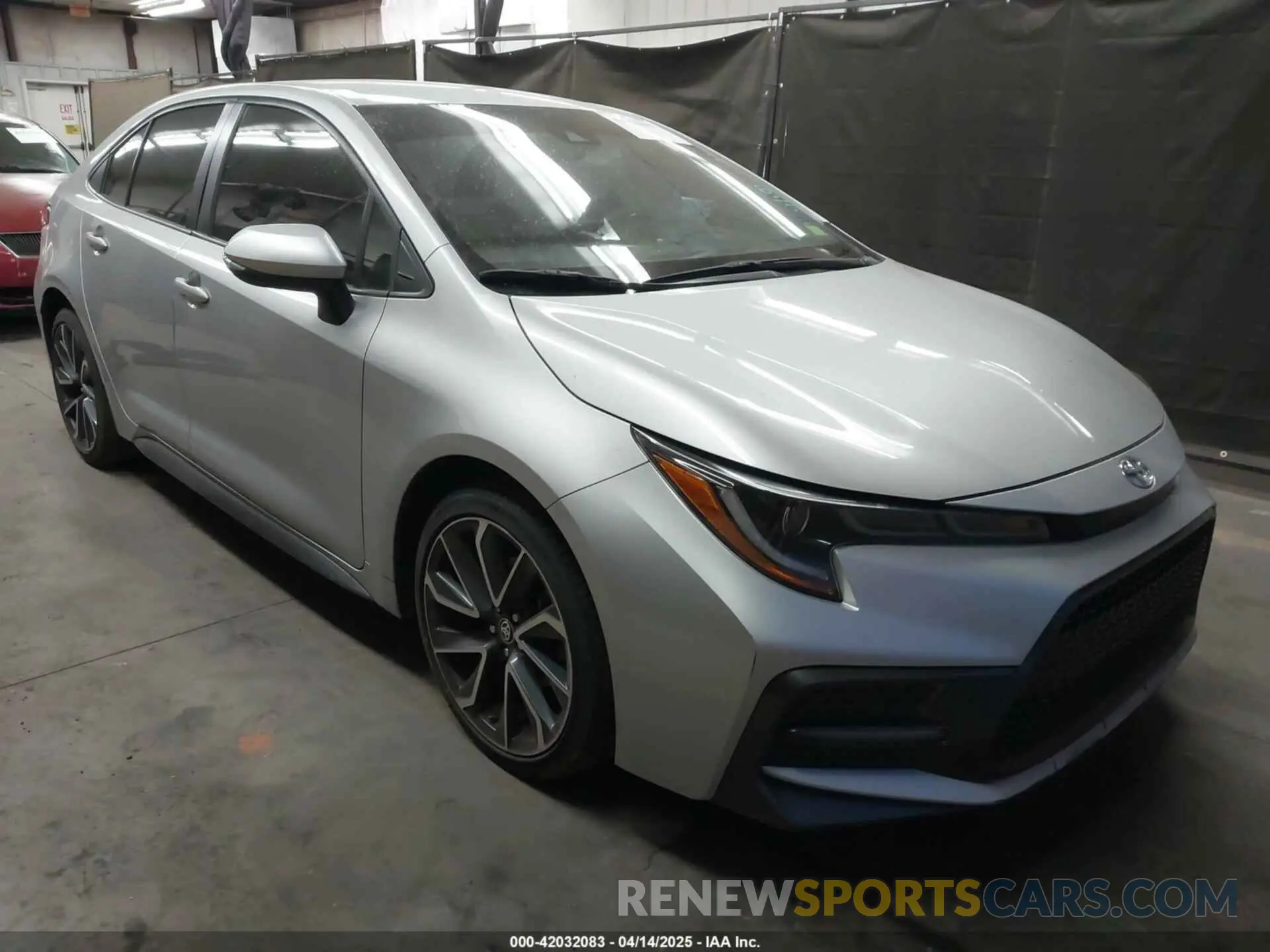 1 Photograph of a damaged car JTDS4RCE6LJ051543 TOYOTA COROLLA 2020