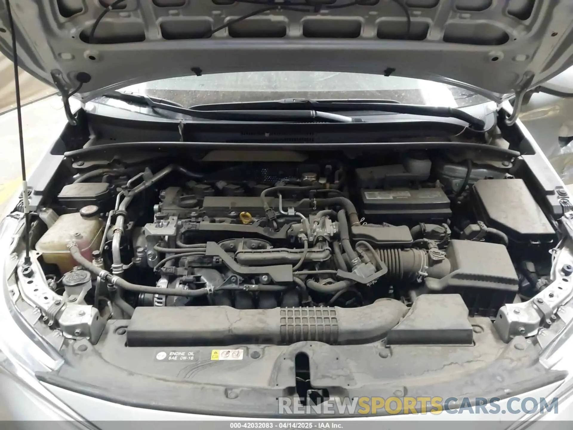 10 Photograph of a damaged car JTDS4RCE6LJ051543 TOYOTA COROLLA 2020
