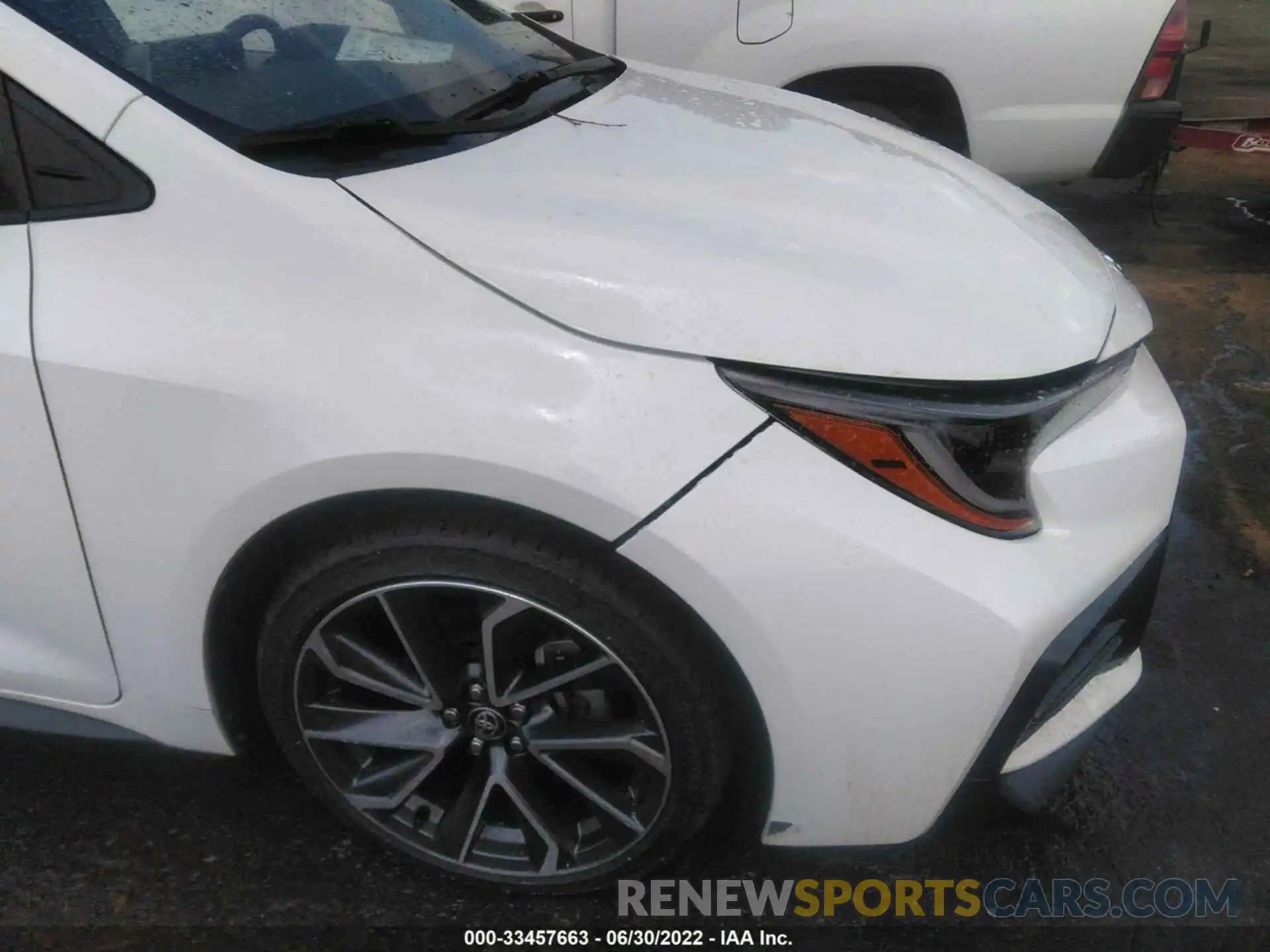 6 Photograph of a damaged car JTDS4RCE7LJ000293 TOYOTA COROLLA 2020