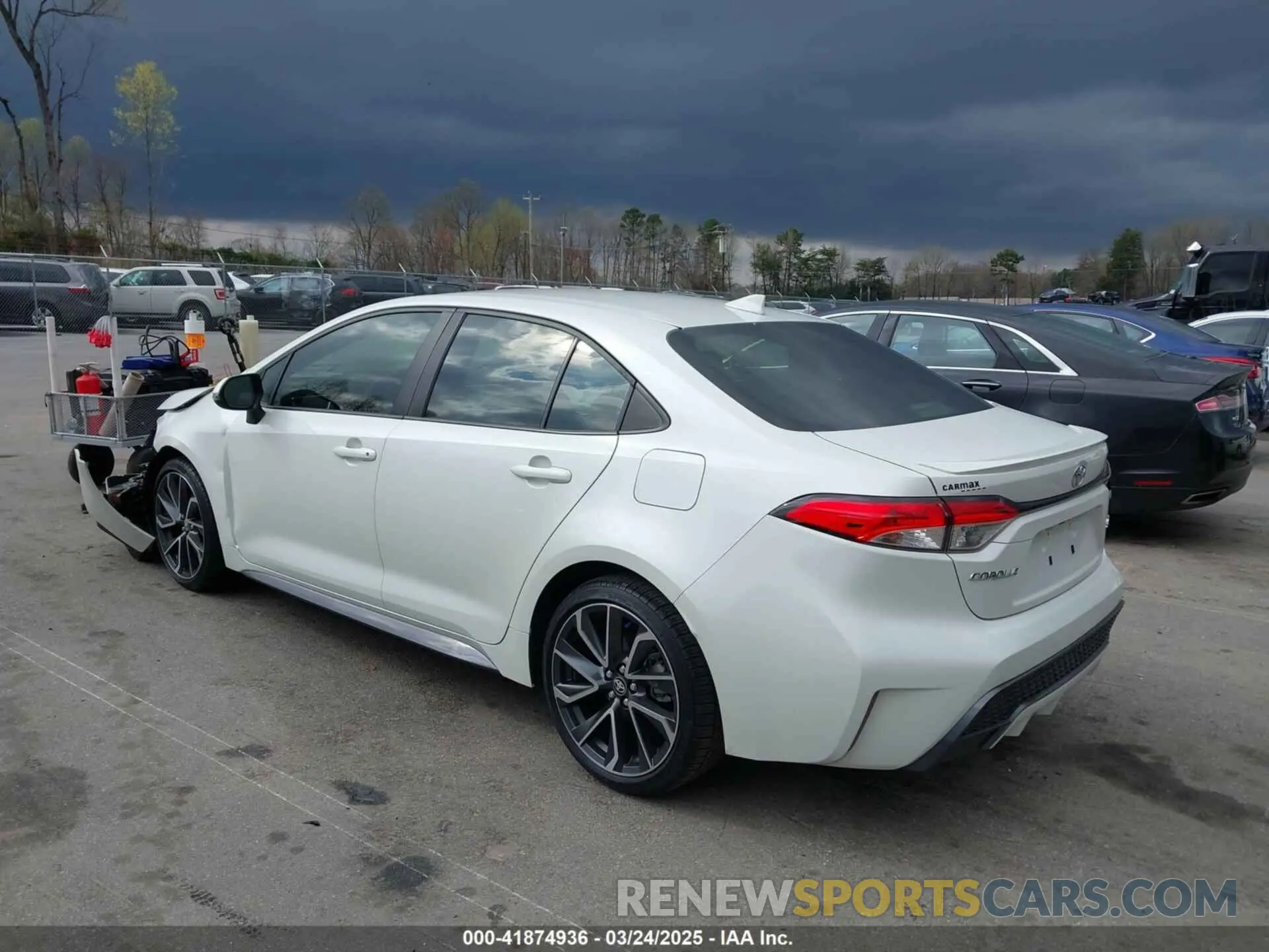 3 Photograph of a damaged car JTDS4RCE7LJ001377 TOYOTA COROLLA 2020