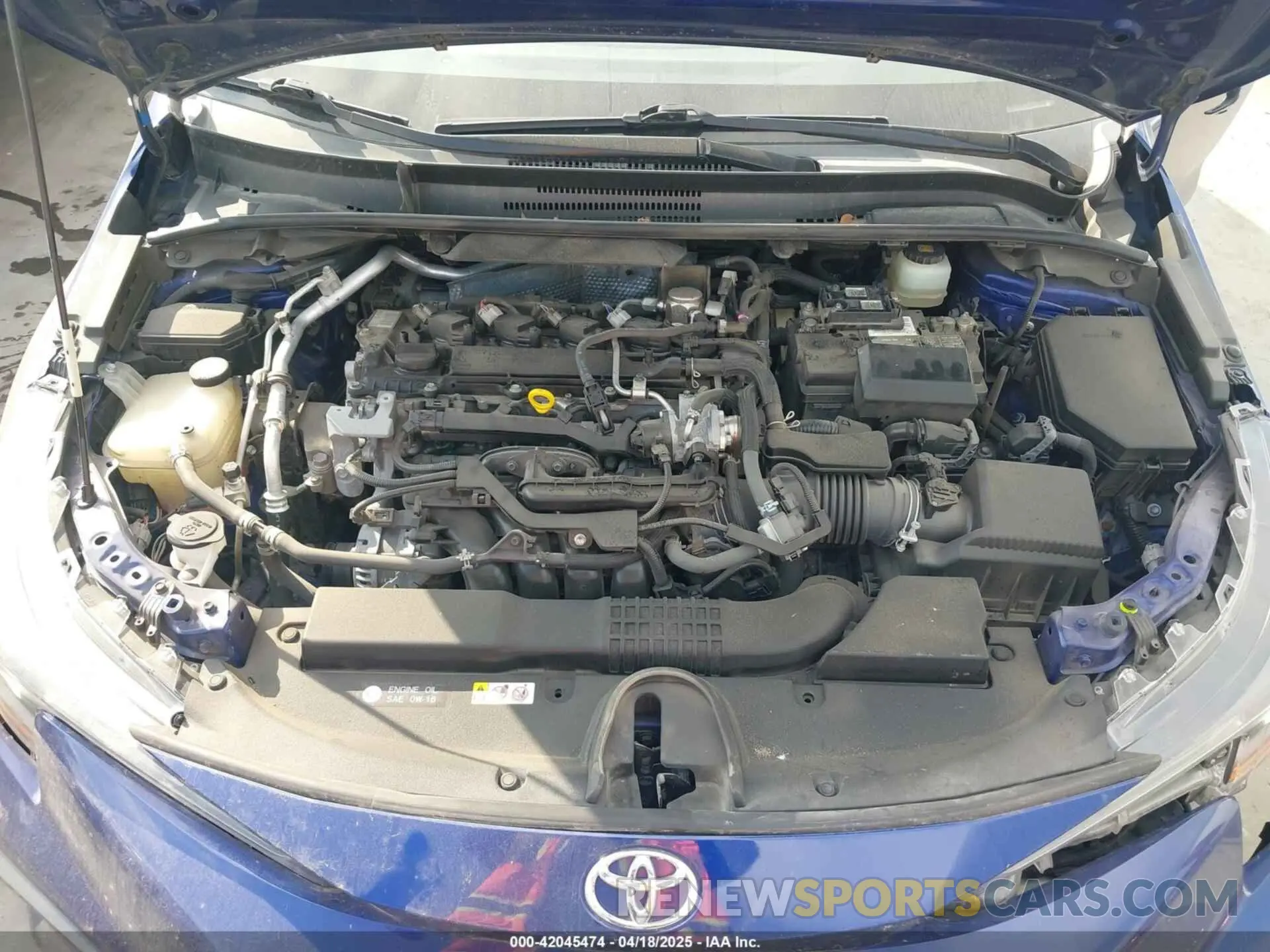 10 Photograph of a damaged car JTDS4RCE7LJ004134 TOYOTA COROLLA 2020