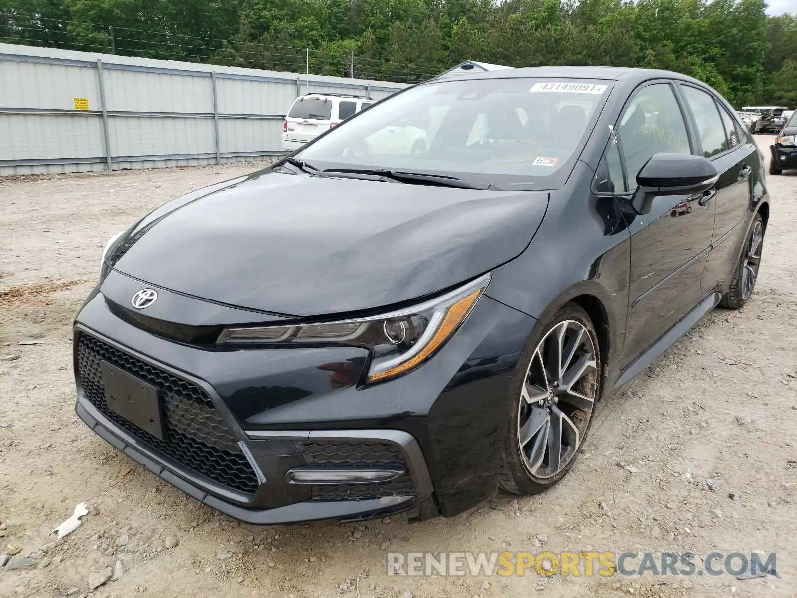 2 Photograph of a damaged car JTDS4RCE7LJ005493 TOYOTA COROLLA 2020