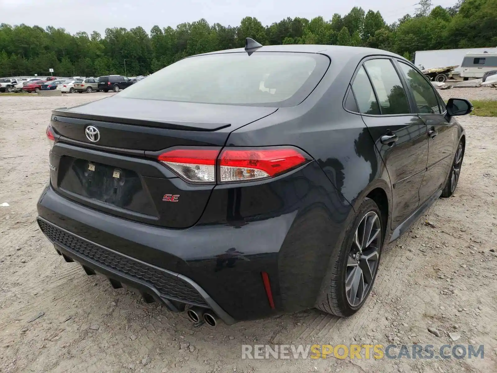 4 Photograph of a damaged car JTDS4RCE7LJ005493 TOYOTA COROLLA 2020