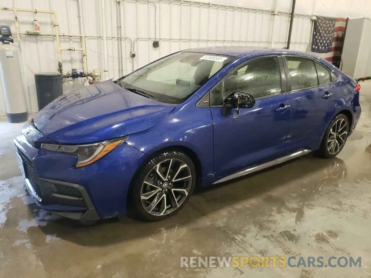 1 Photograph of a damaged car JTDS4RCE7LJ005722 TOYOTA COROLLA 2020