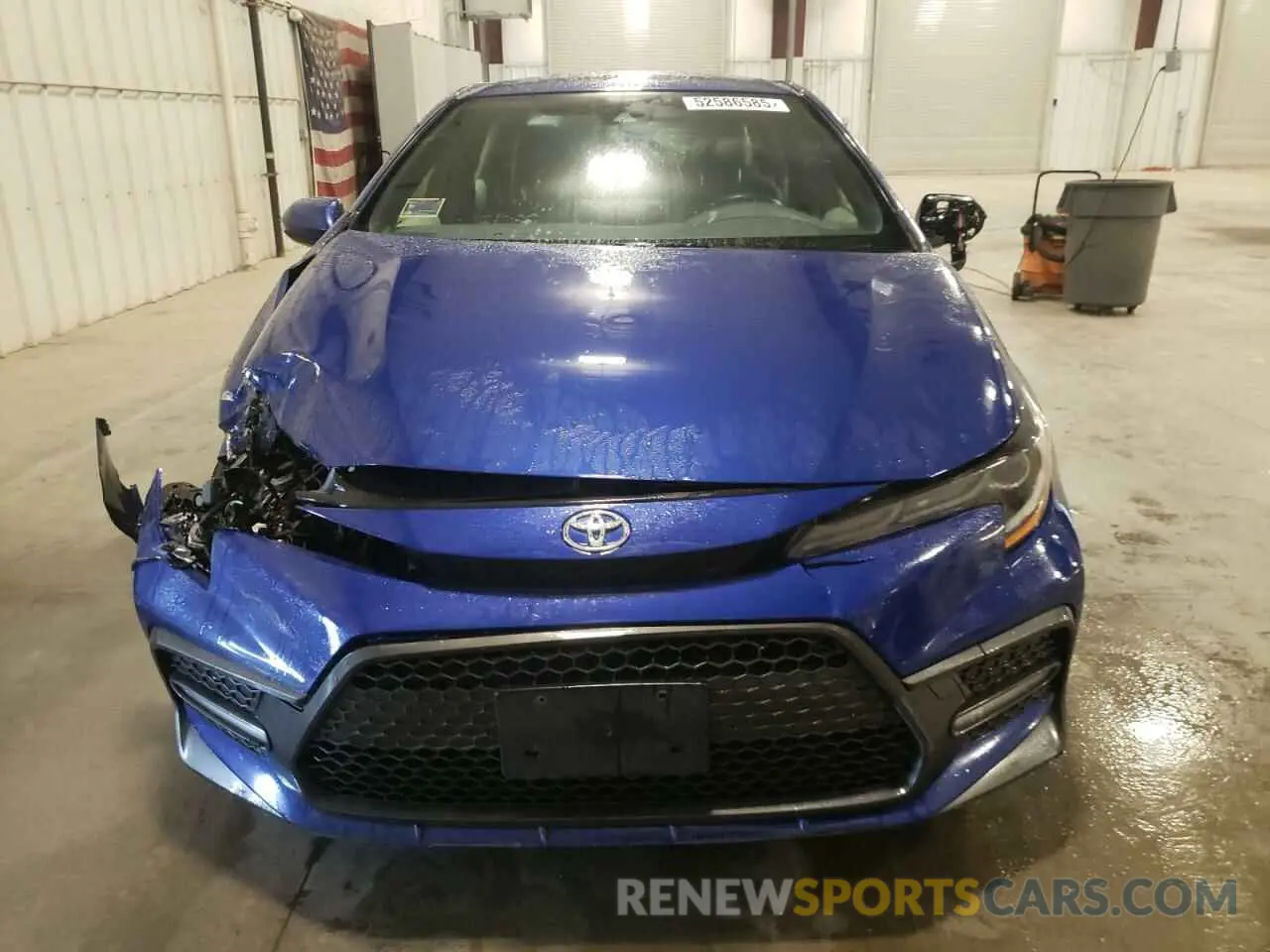 5 Photograph of a damaged car JTDS4RCE7LJ005722 TOYOTA COROLLA 2020