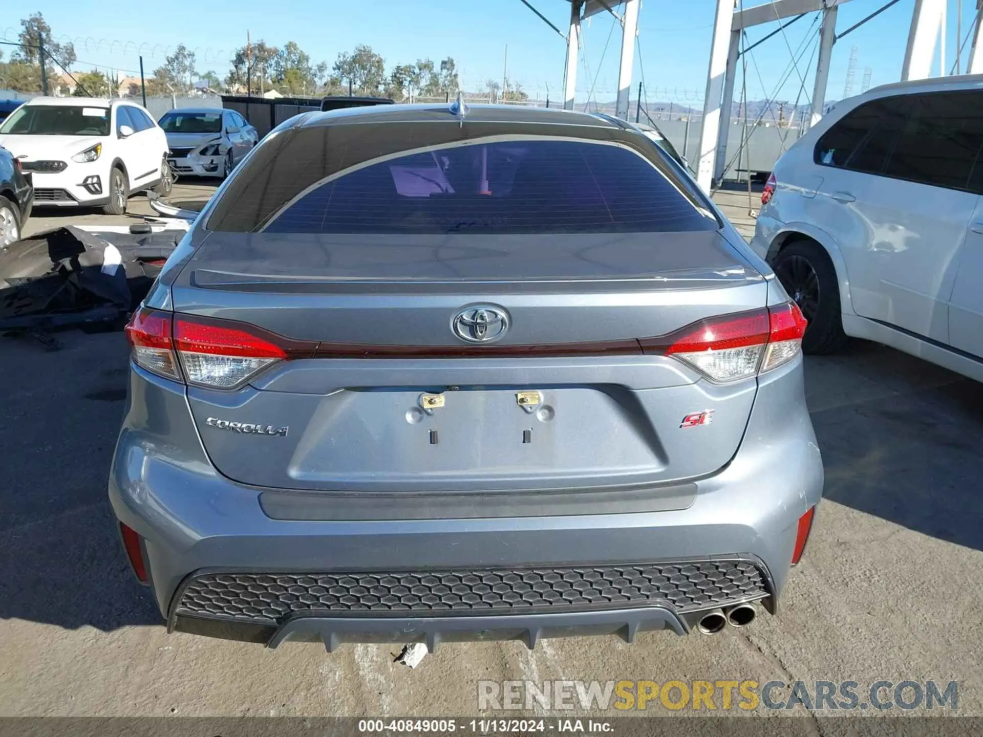 15 Photograph of a damaged car JTDS4RCE7LJ017501 TOYOTA COROLLA 2020