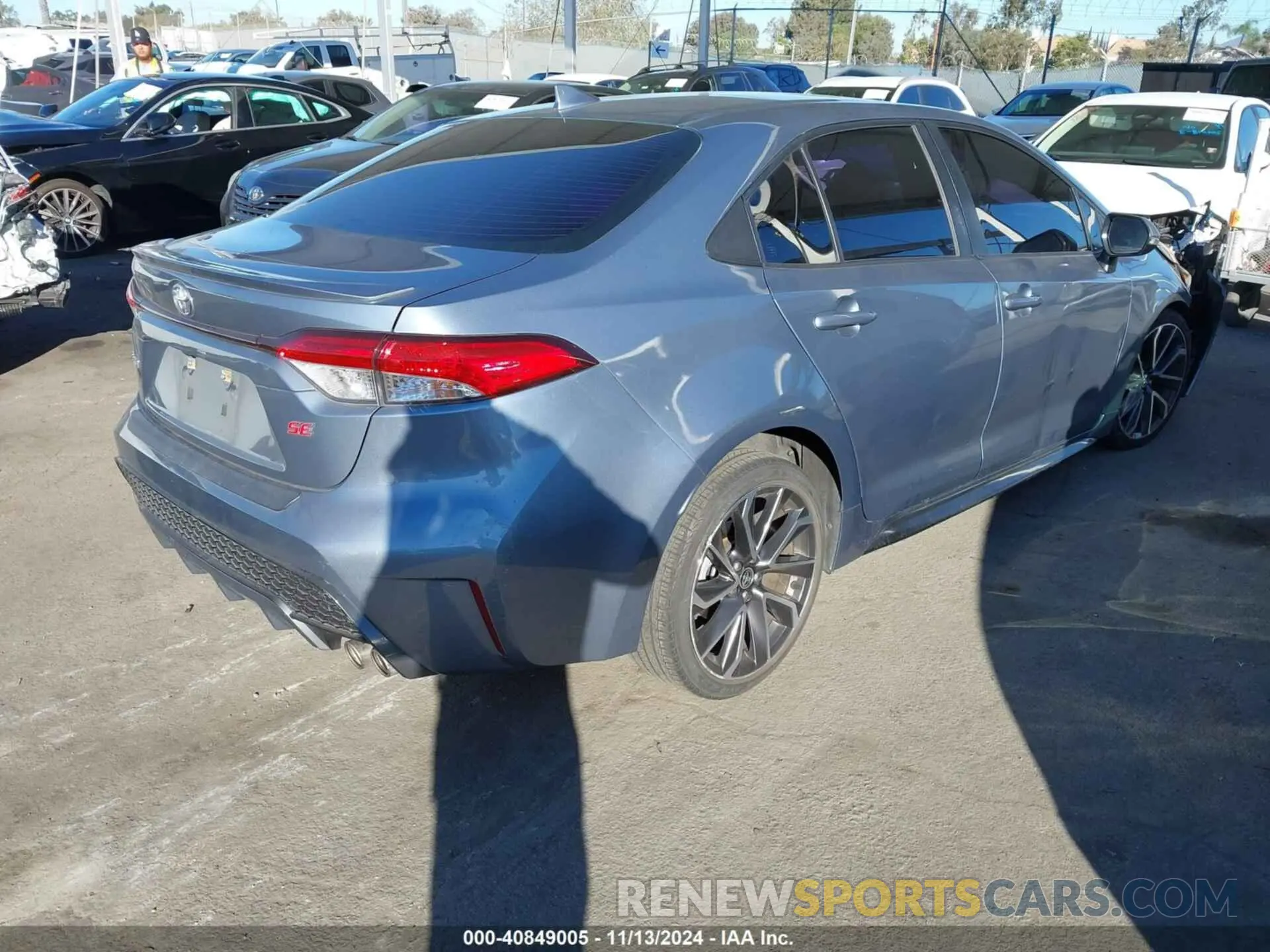 4 Photograph of a damaged car JTDS4RCE7LJ017501 TOYOTA COROLLA 2020