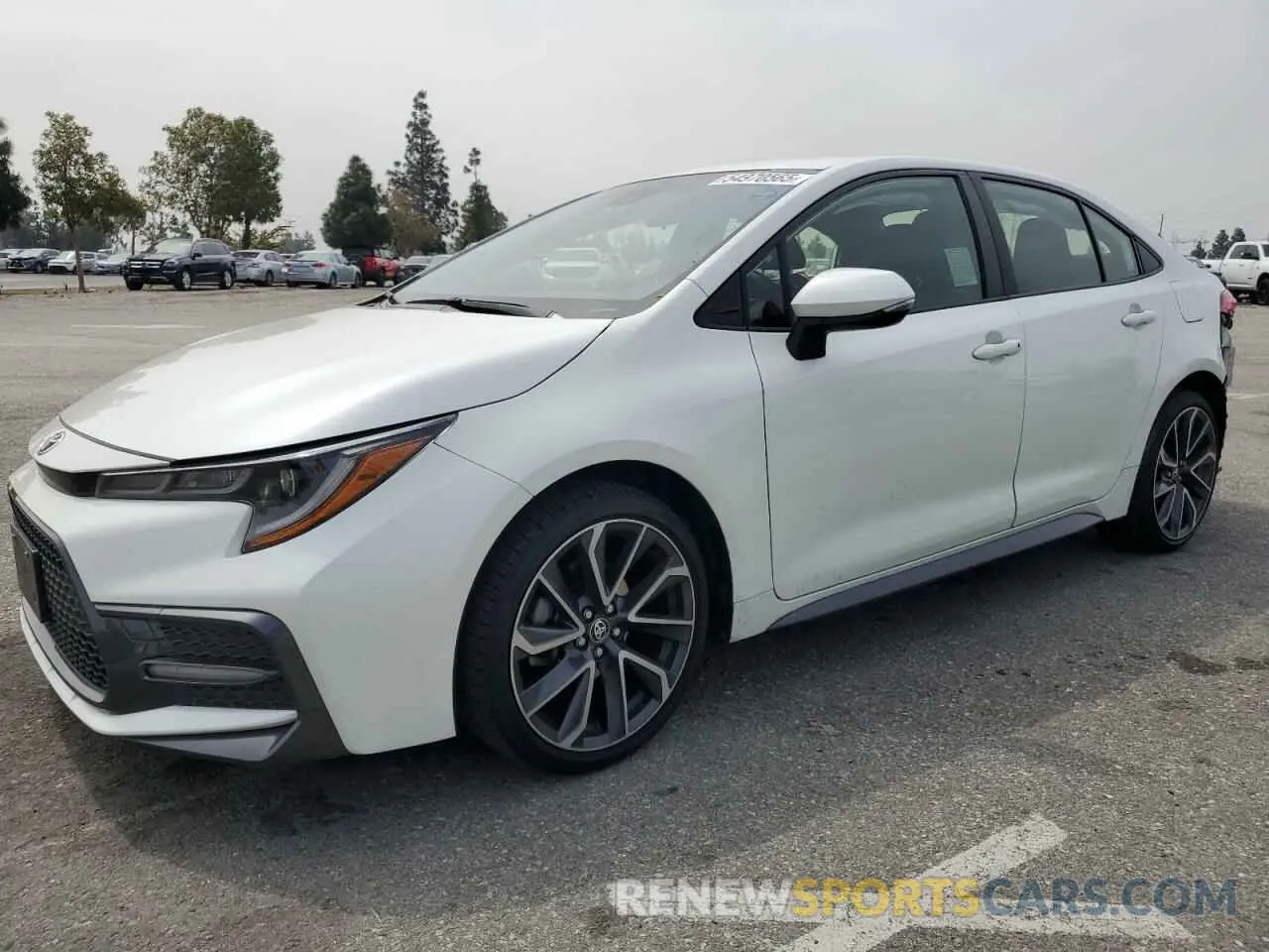 1 Photograph of a damaged car JTDS4RCE7LJ020947 TOYOTA COROLLA 2020
