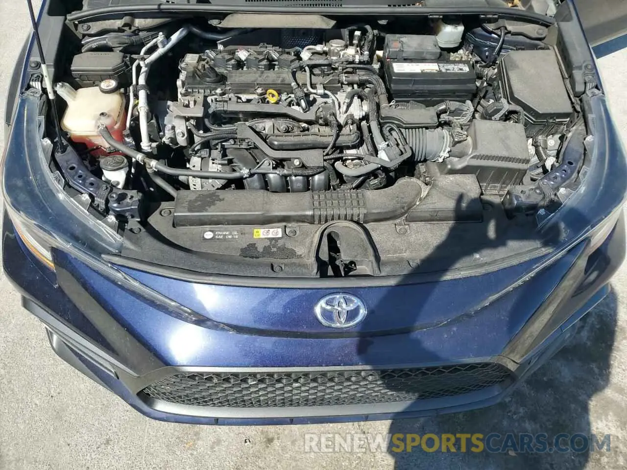 11 Photograph of a damaged car JTDS4RCE7LJ021001 TOYOTA COROLLA 2020