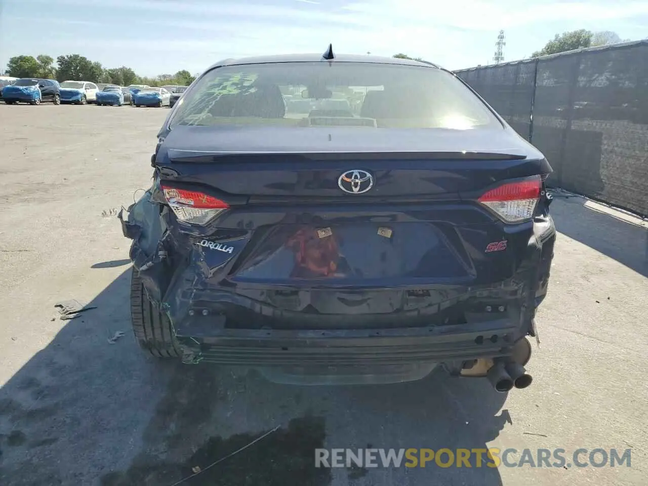 6 Photograph of a damaged car JTDS4RCE7LJ021001 TOYOTA COROLLA 2020