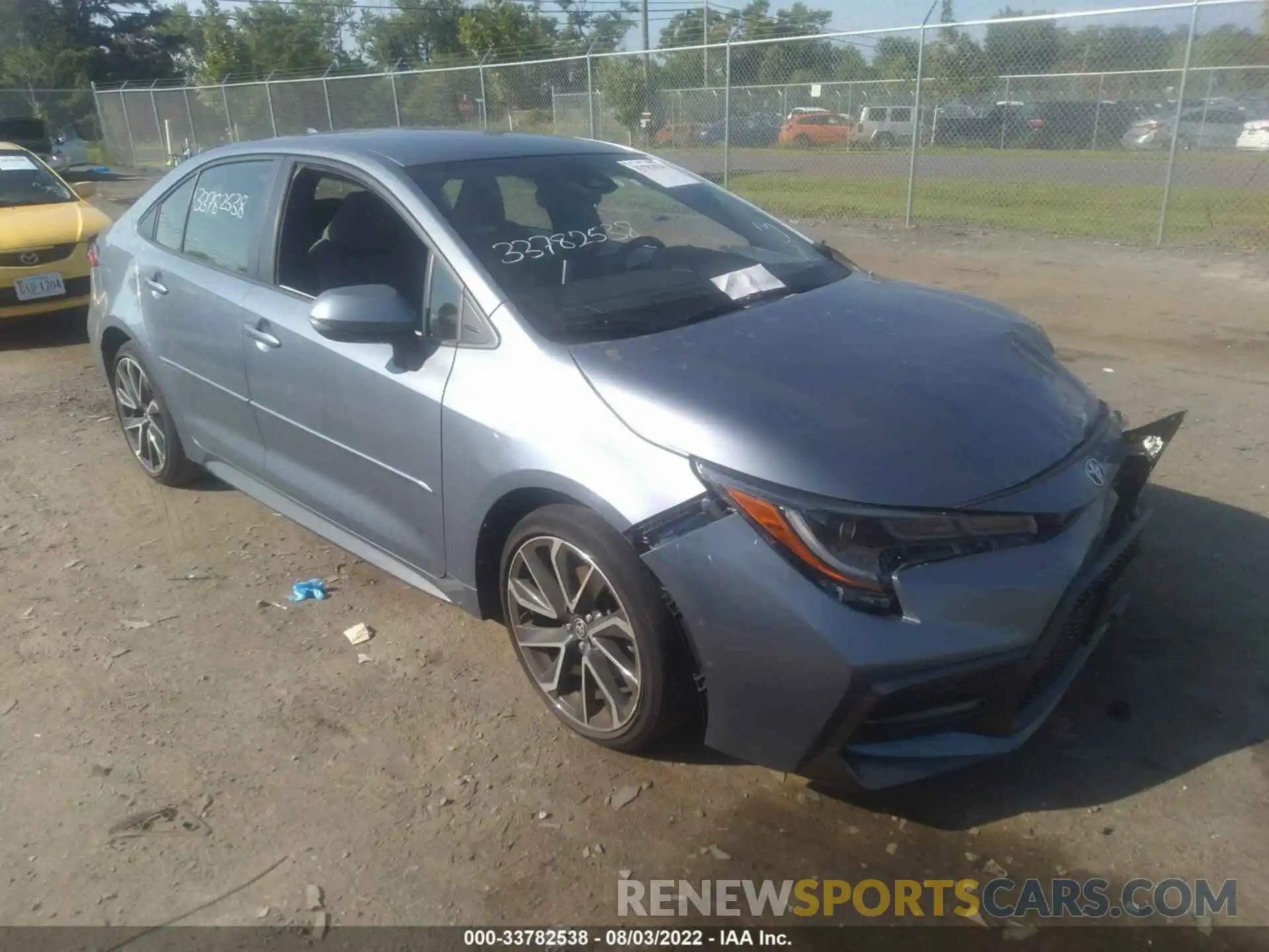 1 Photograph of a damaged car JTDS4RCE7LJ022729 TOYOTA COROLLA 2020