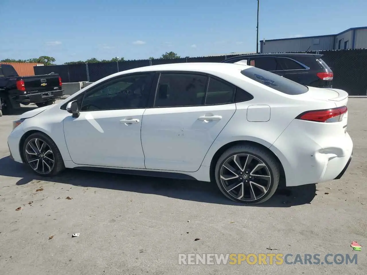 2 Photograph of a damaged car JTDS4RCE7LJ031088 TOYOTA COROLLA 2020