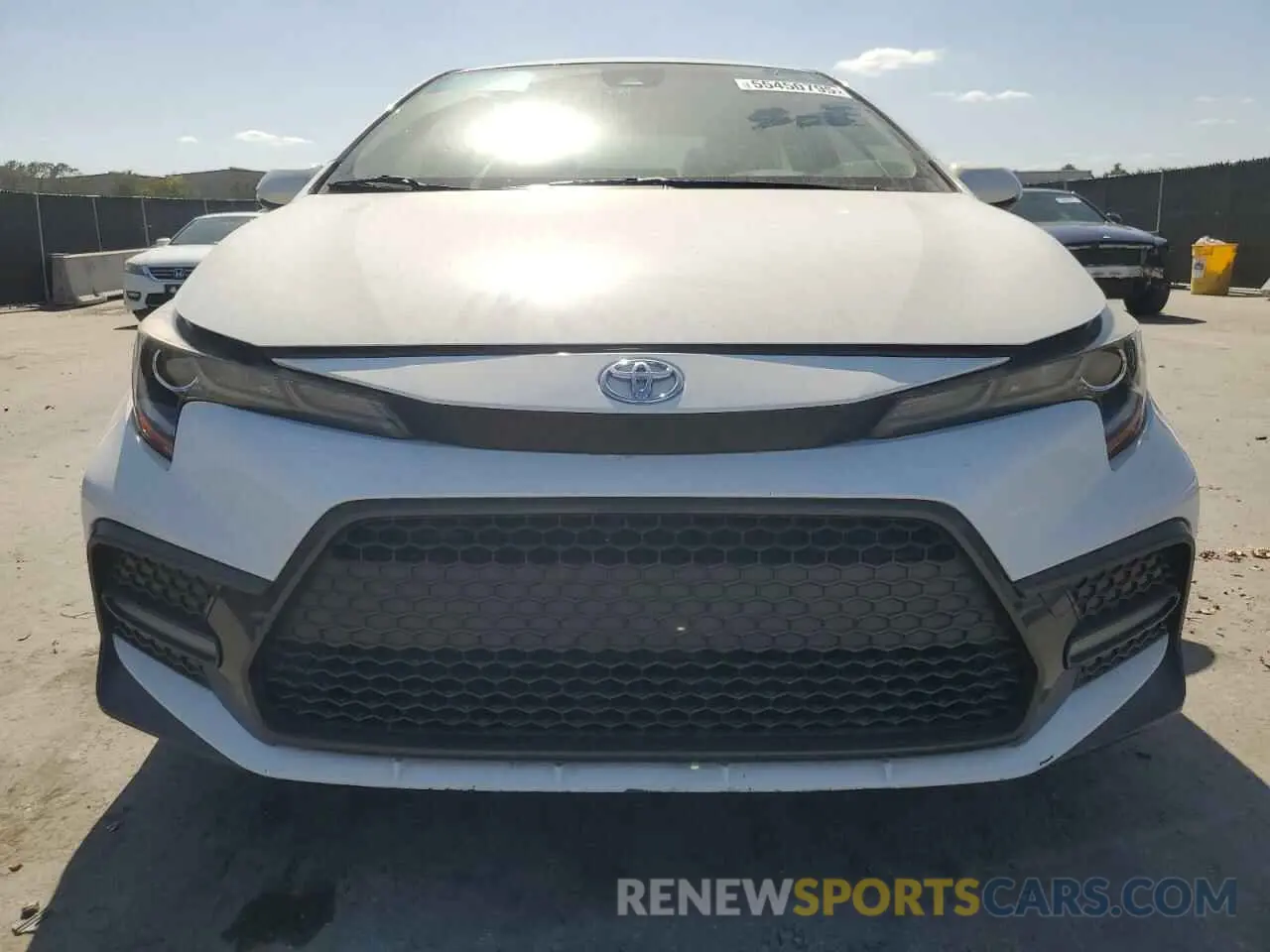 5 Photograph of a damaged car JTDS4RCE7LJ031088 TOYOTA COROLLA 2020
