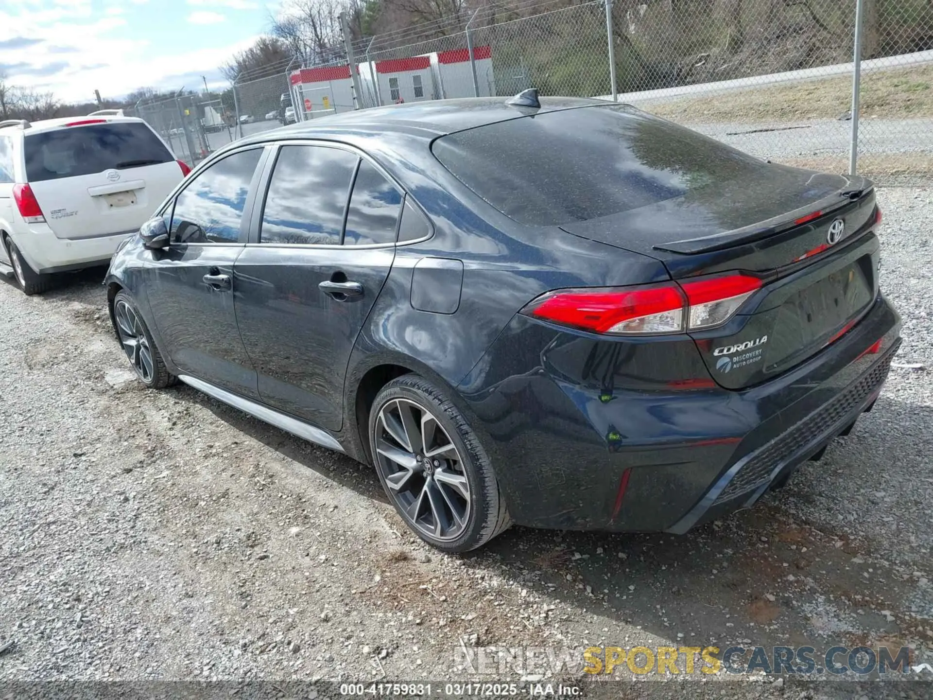 3 Photograph of a damaged car JTDS4RCE7LJ041040 TOYOTA COROLLA 2020