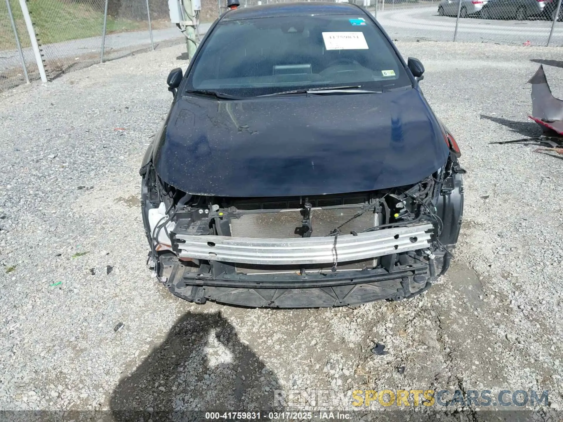 6 Photograph of a damaged car JTDS4RCE7LJ041040 TOYOTA COROLLA 2020