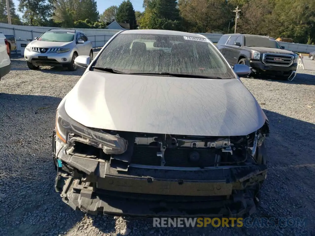 5 Photograph of a damaged car JTDS4RCE7LJ043290 TOYOTA COROLLA 2020