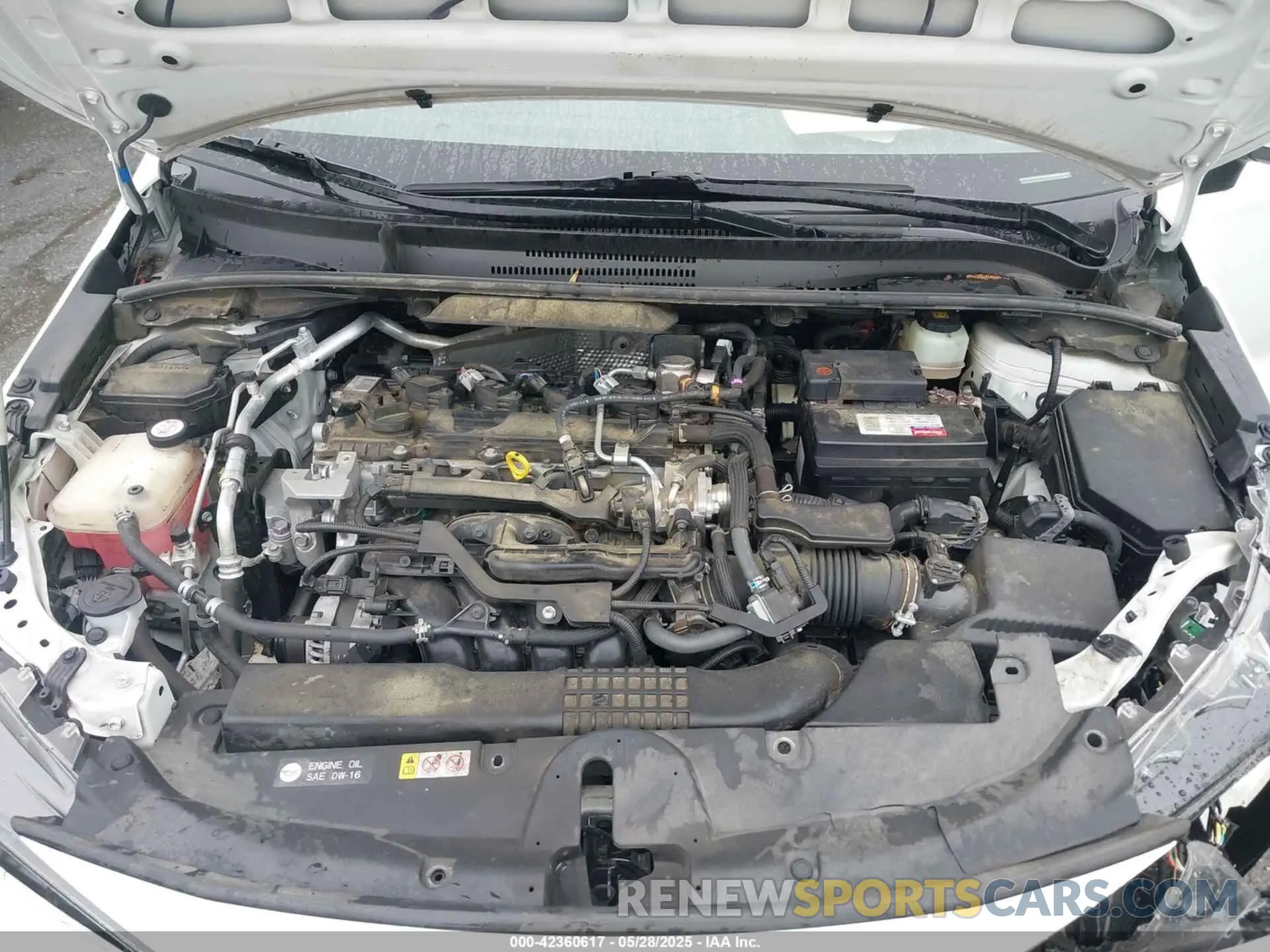 10 Photograph of a damaged car JTDS4RCE7LJ043693 TOYOTA COROLLA 2020