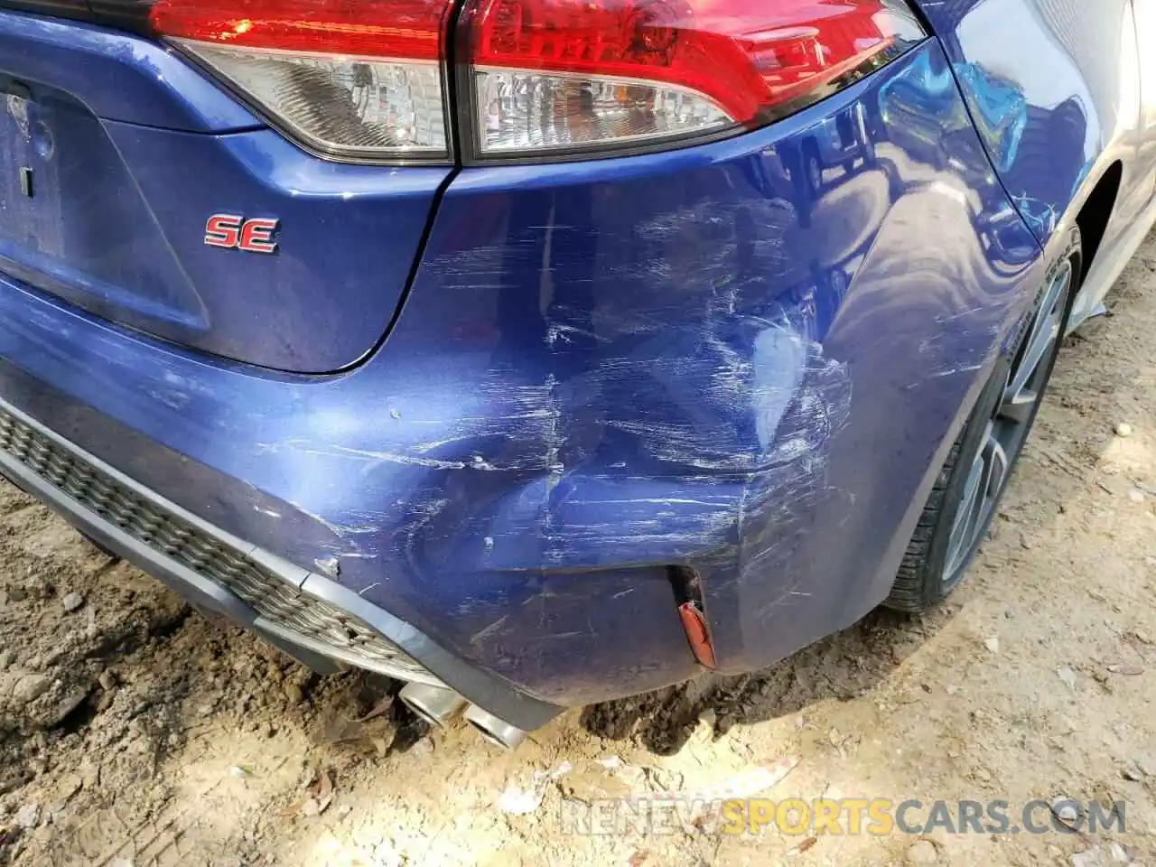 9 Photograph of a damaged car JTDS4RCE7LJ045685 TOYOTA COROLLA 2020