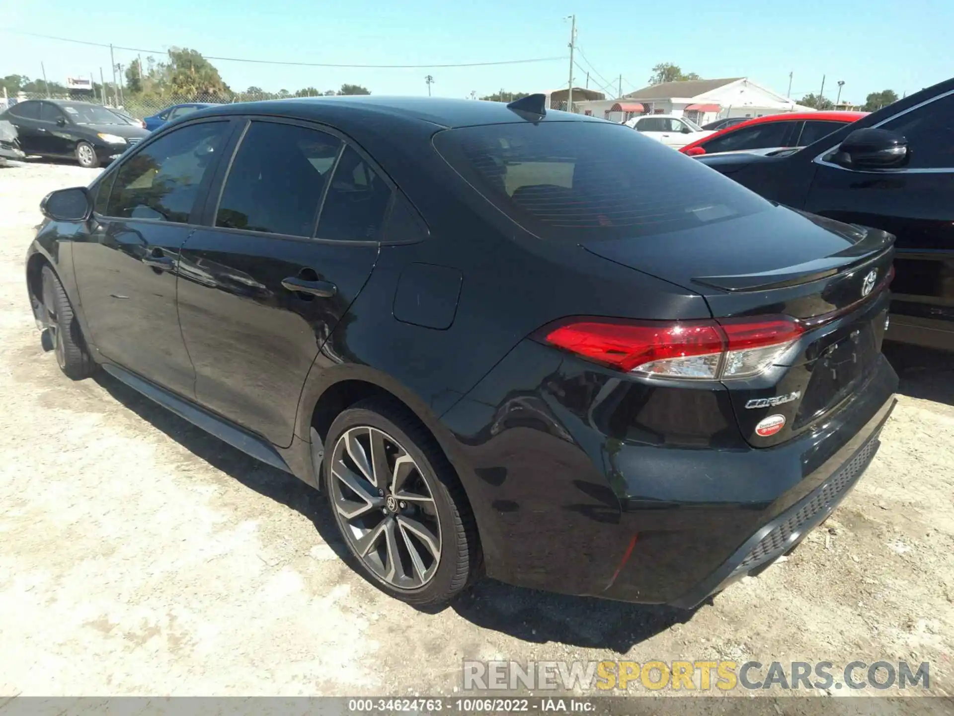 3 Photograph of a damaged car JTDS4RCE7LJ045914 TOYOTA COROLLA 2020