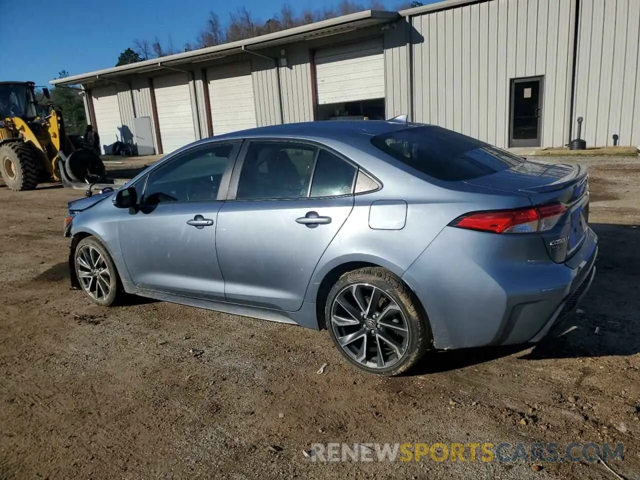 2 Photograph of a damaged car JTDS4RCE7LJ050711 TOYOTA COROLLA 2020