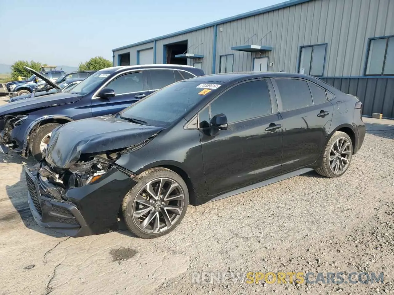 1 Photograph of a damaged car JTDS4RCE7LJ050966 TOYOTA COROLLA 2020