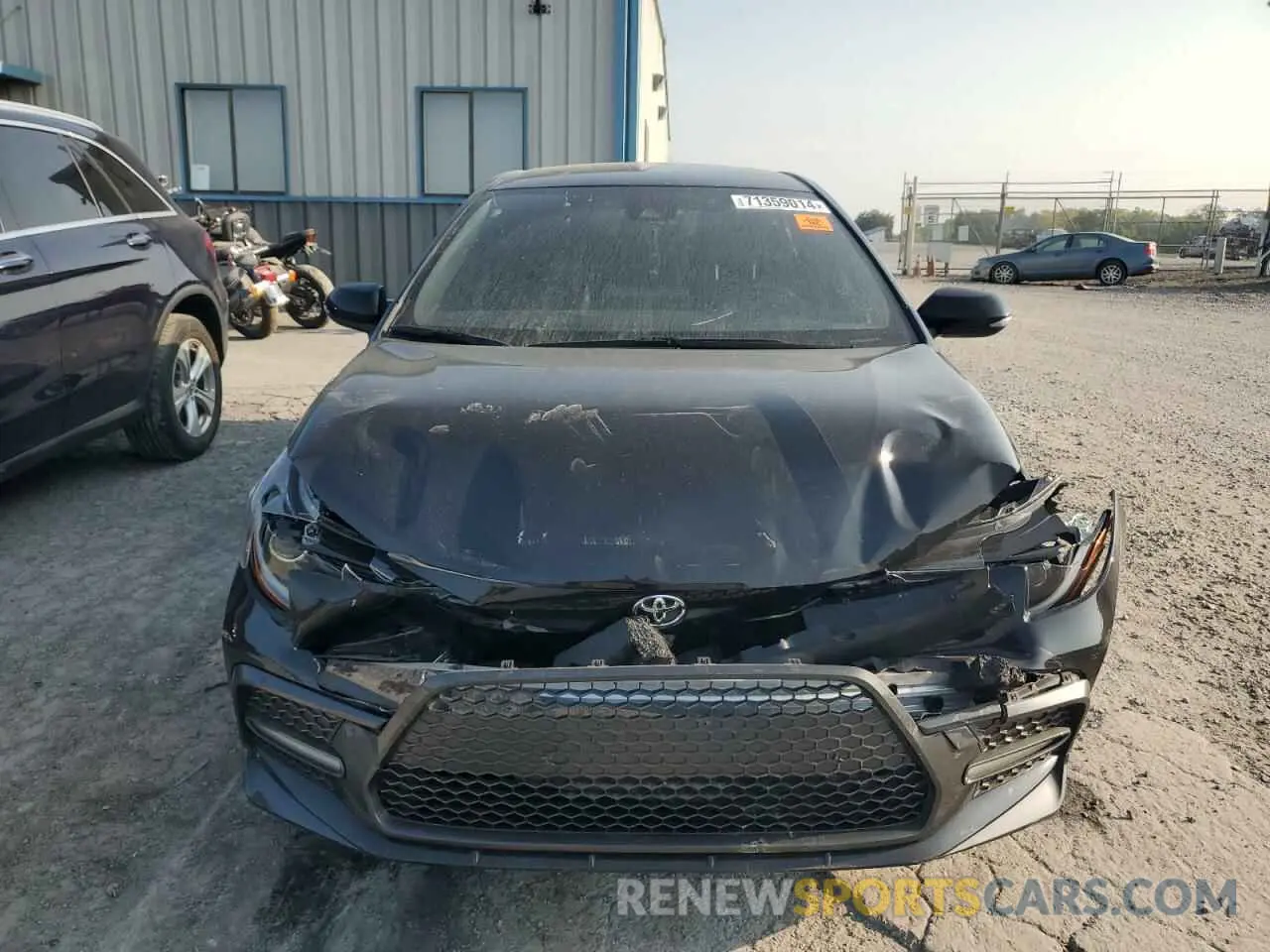 5 Photograph of a damaged car JTDS4RCE7LJ050966 TOYOTA COROLLA 2020
