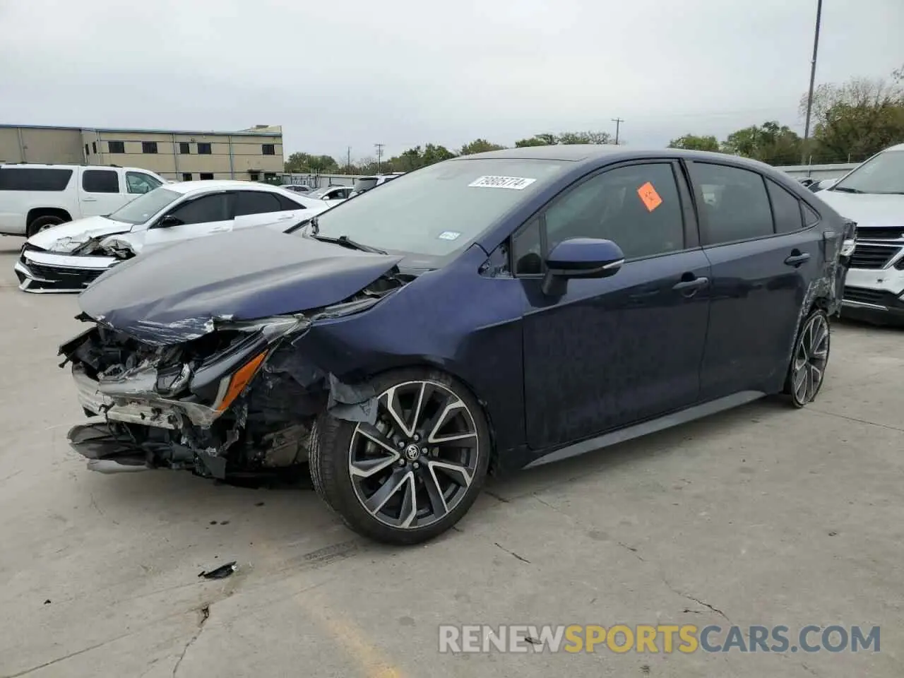 1 Photograph of a damaged car JTDS4RCE8LJ011920 TOYOTA COROLLA 2020
