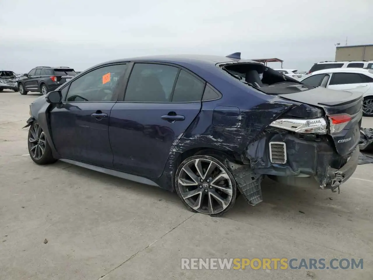2 Photograph of a damaged car JTDS4RCE8LJ011920 TOYOTA COROLLA 2020