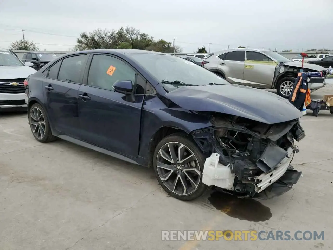4 Photograph of a damaged car JTDS4RCE8LJ011920 TOYOTA COROLLA 2020