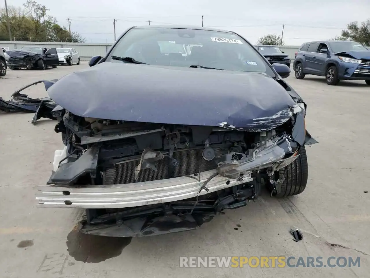 5 Photograph of a damaged car JTDS4RCE8LJ011920 TOYOTA COROLLA 2020