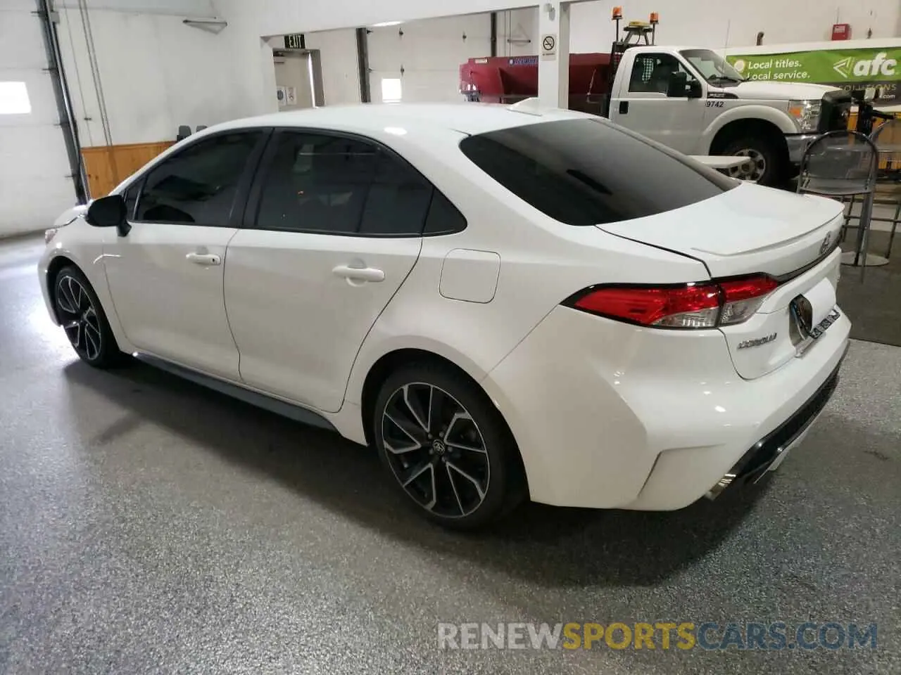 2 Photograph of a damaged car JTDS4RCE8LJ023324 TOYOTA COROLLA 2020