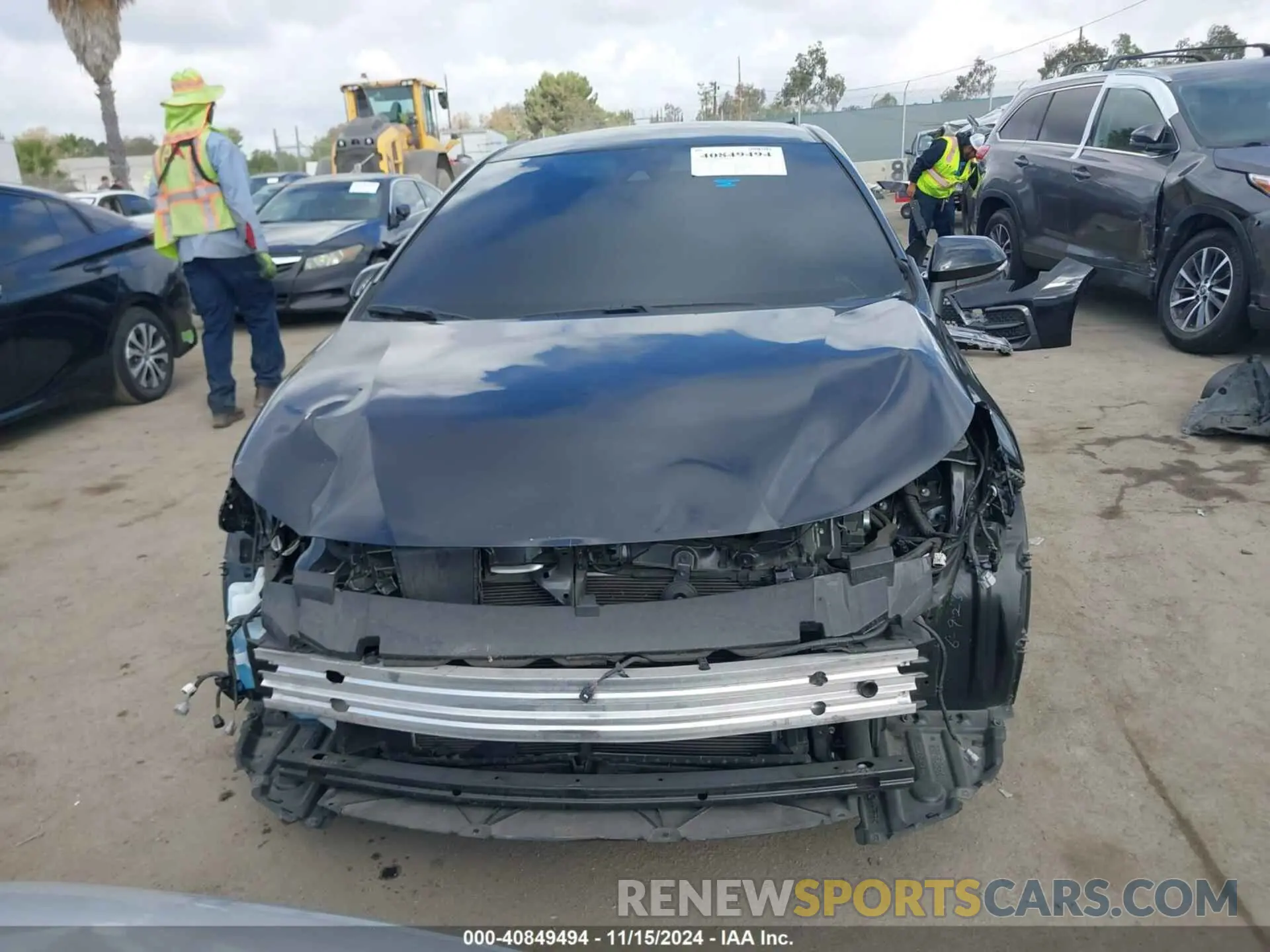 13 Photograph of a damaged car JTDS4RCE8LJ023405 TOYOTA COROLLA 2020