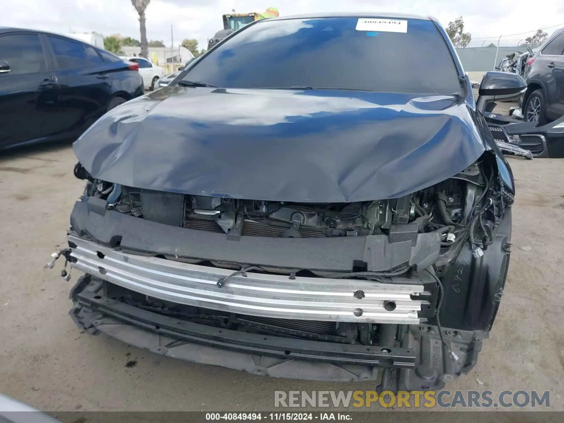 6 Photograph of a damaged car JTDS4RCE8LJ023405 TOYOTA COROLLA 2020