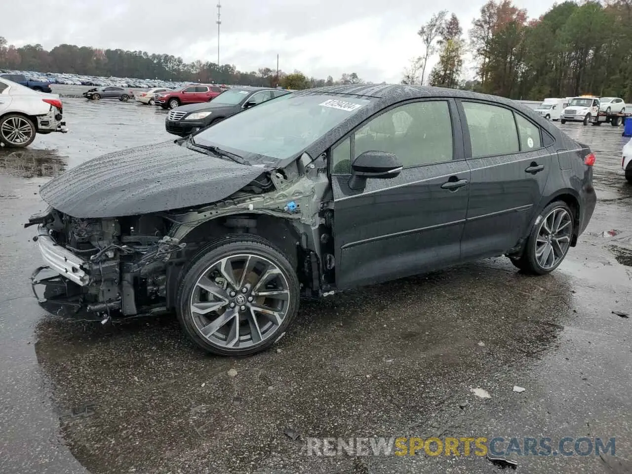 1 Photograph of a damaged car JTDS4RCE8LJ027275 TOYOTA COROLLA 2020