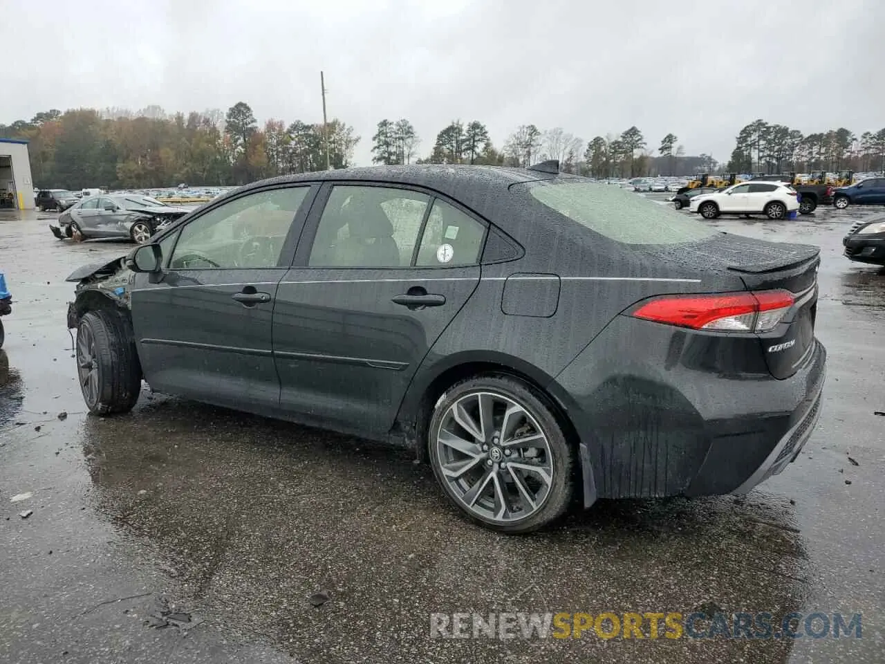 2 Photograph of a damaged car JTDS4RCE8LJ027275 TOYOTA COROLLA 2020