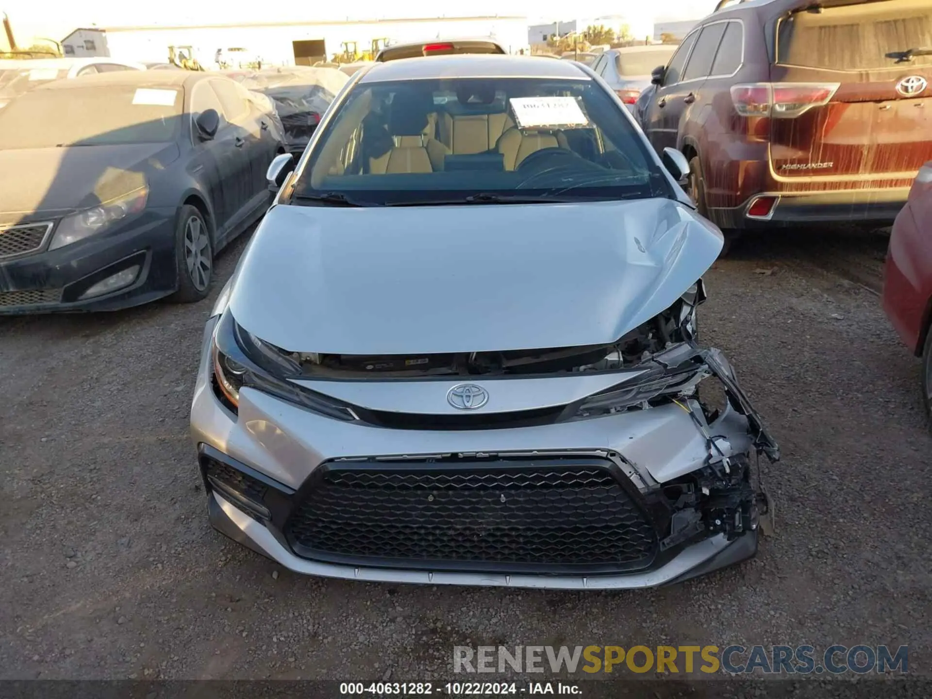 12 Photograph of a damaged car JTDS4RCE8LJ031360 TOYOTA COROLLA 2020