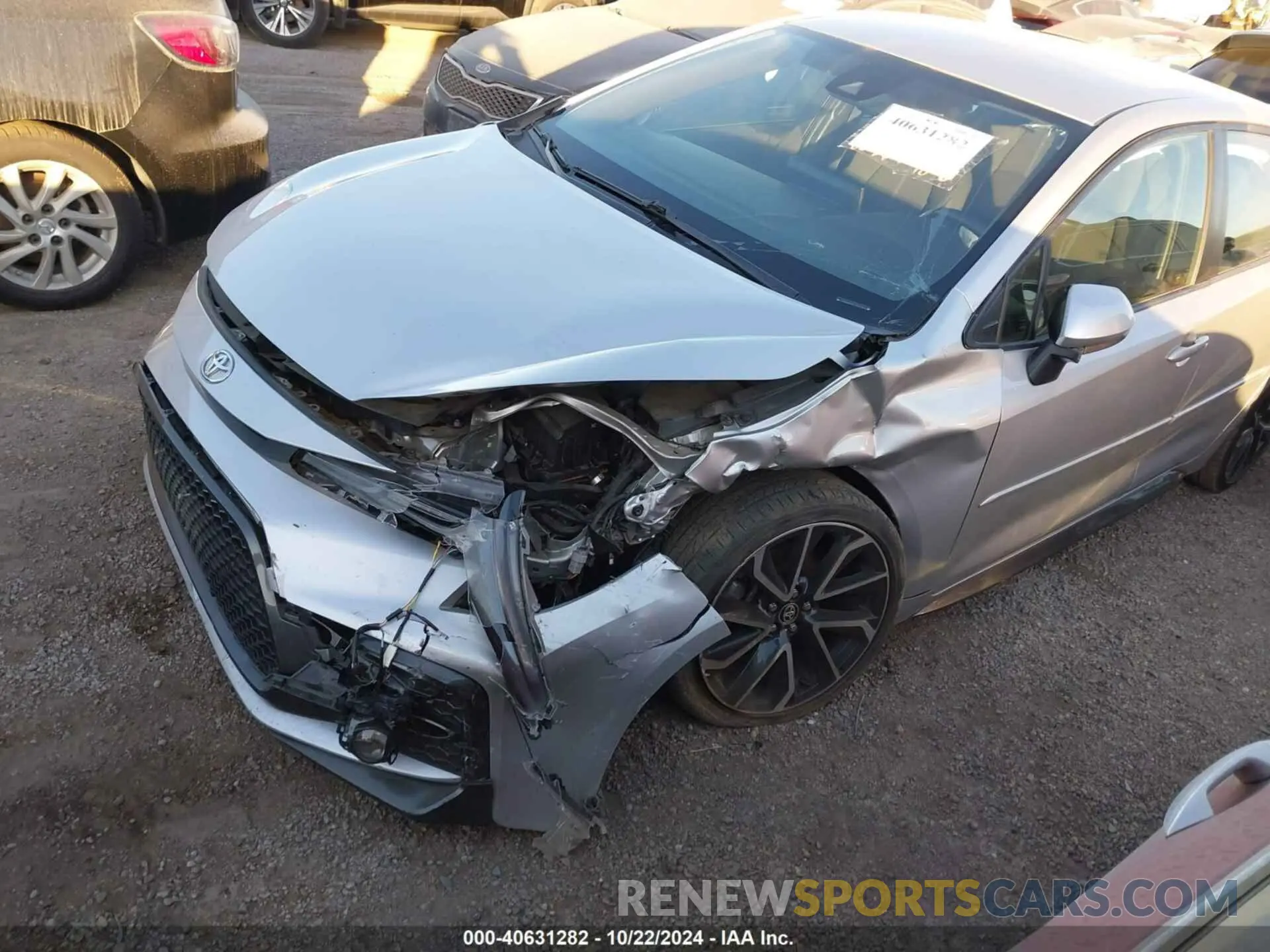 6 Photograph of a damaged car JTDS4RCE8LJ031360 TOYOTA COROLLA 2020