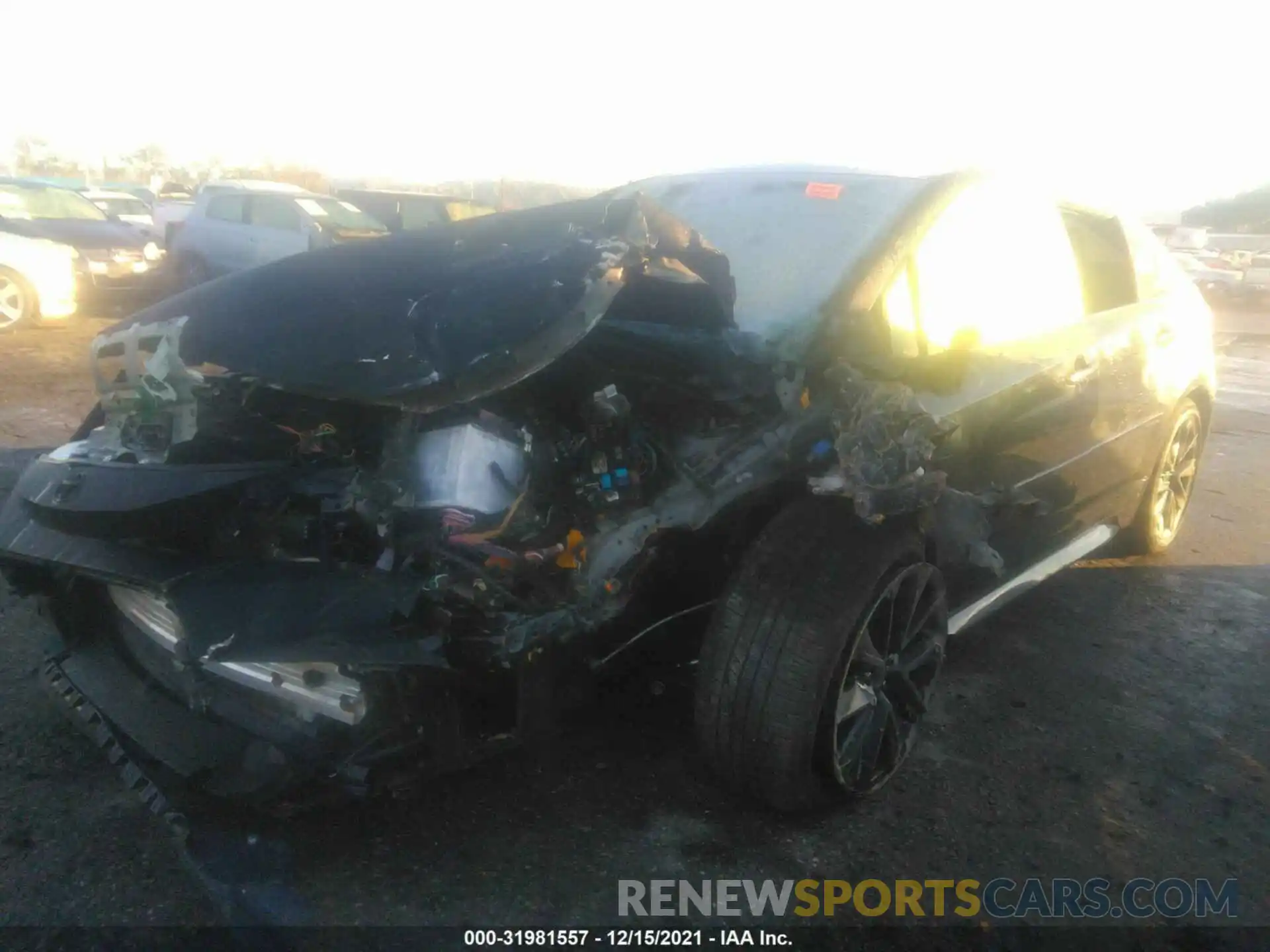 2 Photograph of a damaged car JTDS4RCE8LJ032590 TOYOTA COROLLA 2020