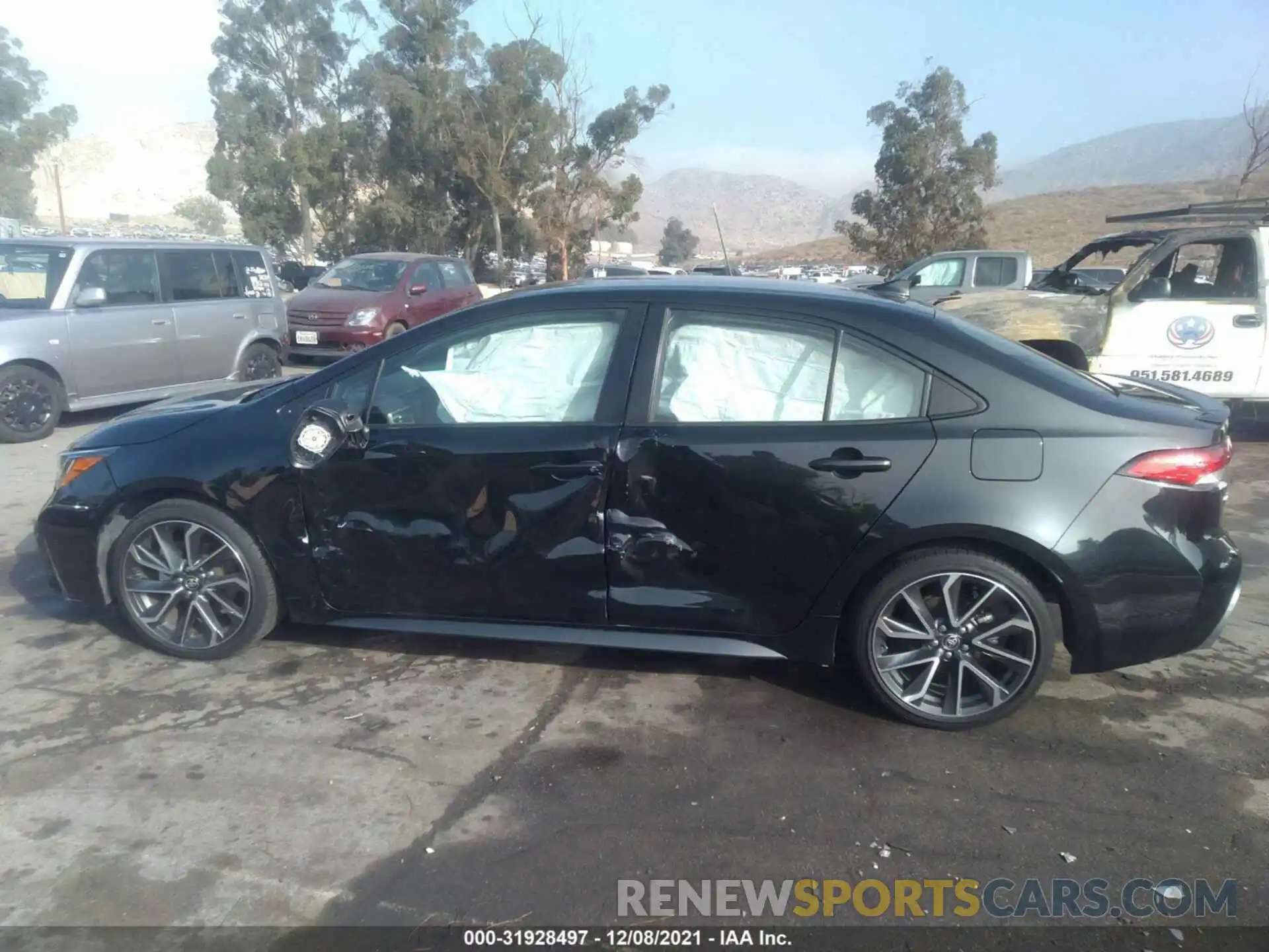 6 Photograph of a damaged car JTDS4RCE8LJ032735 TOYOTA COROLLA 2020