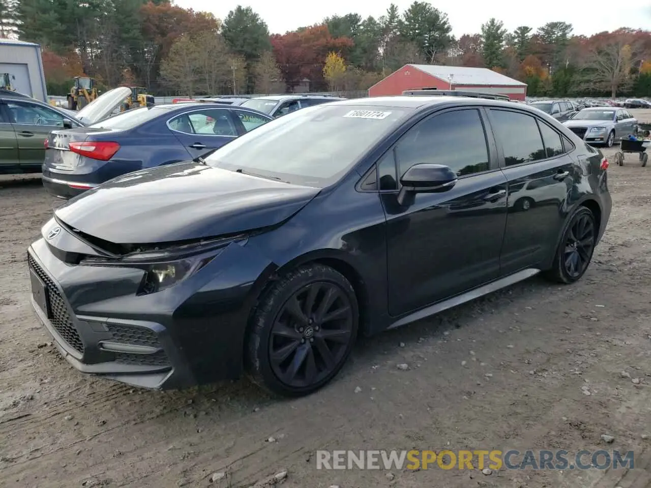 1 Photograph of a damaged car JTDS4RCE8LJ037031 TOYOTA COROLLA 2020