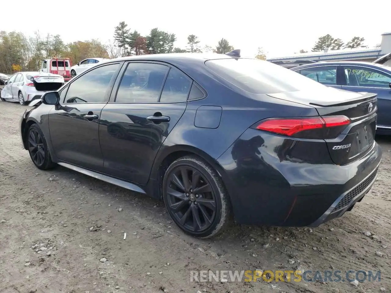 2 Photograph of a damaged car JTDS4RCE8LJ037031 TOYOTA COROLLA 2020