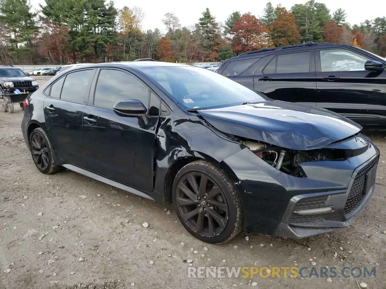 4 Photograph of a damaged car JTDS4RCE8LJ037031 TOYOTA COROLLA 2020