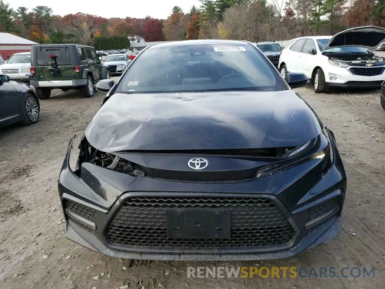 5 Photograph of a damaged car JTDS4RCE8LJ037031 TOYOTA COROLLA 2020