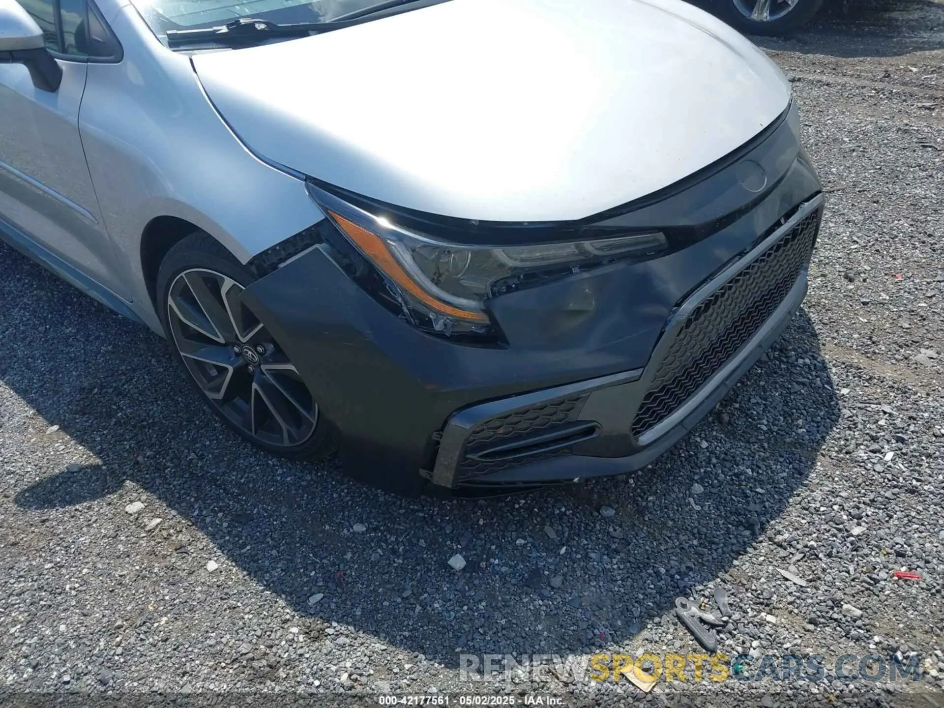6 Photograph of a damaged car JTDS4RCE8LJ043752 TOYOTA COROLLA 2020