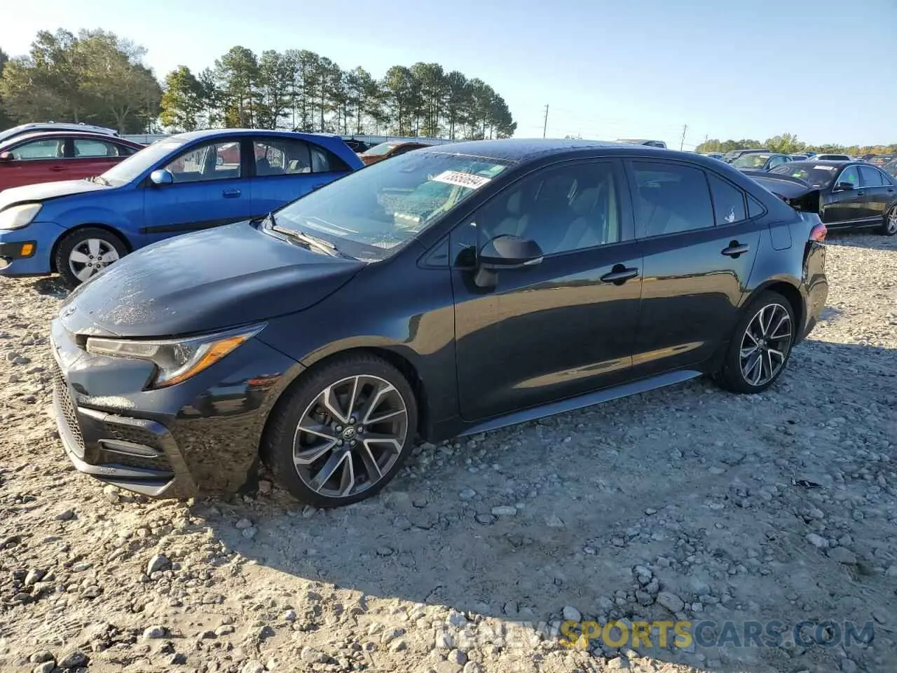 1 Photograph of a damaged car JTDS4RCE8LJ045355 TOYOTA COROLLA 2020